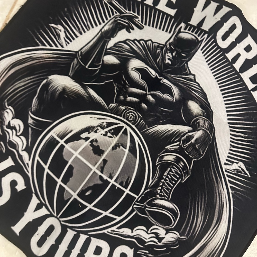 Batman The World Is Yours Rug